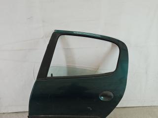 дверь задняя левая Peugeot 206 1 поколение 2000, 1.4 л., бензин, МКПП, хетчбэк 5 дв.