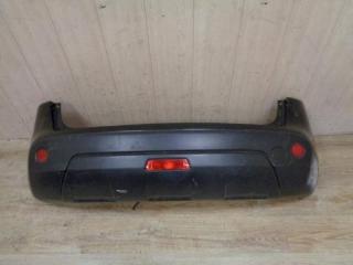 бампер задний Nissan Qashqai 1 поколение 2008, черный, 85022JD00H