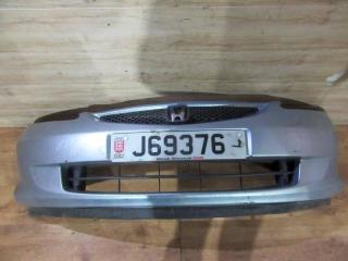 бампер передний Honda Jazz 1 поколение 2003, голубой, 71101SAA000ZA