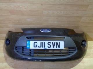 бампер передний Ford Ka 2 поколение 2010, черный, 1580991