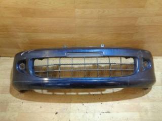 бампер передний Mitsubishi Space Gear 1 поколение [рестайлинг] 1998, синий, MB930784