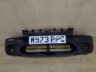 бампер передний Hyundai Accent 2 поколение [рестайлинг] 2002, синий, хетчбэк 3 дв., 8651025200