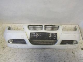 бампер передний BMW 3 серия E90/E91/E92/E93 (2004 - 2010), белый, седан, 51117140859