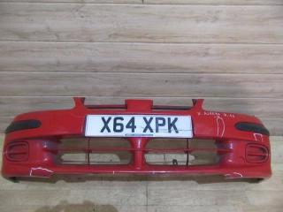 бампер передний Nissan Almera N16 2001, красный, 620224M540