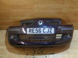 бампер передний Renault Modus 1 поколение 2006, фиолетовый, 620221904R