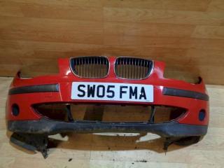 бампер передний BMW 1 серия E81/E82/E87/E88 2006, красный, 51117136632