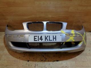 бампер передний BMW 1 серия E81/E82/E87/E88 2006, серебро, 51117136632