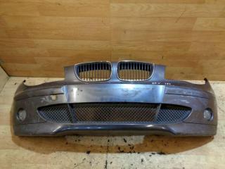 бампер передний BMW 1 серия E81/E82/E87/E88 2006, серый, 51117136632