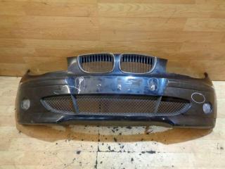 бампер передний BMW 1 серия E81/E82/E87/E88 2006, черный, 51117136632