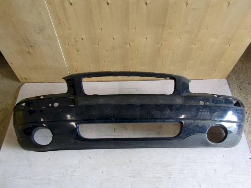 бампер передний Volvo S60 1 поколение (2000 - 2004), тёмно синий, 9484017 - фото №1