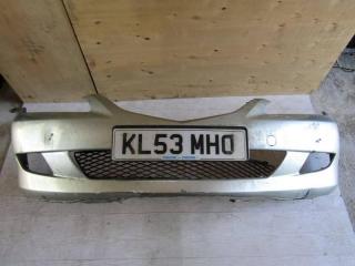 бампер передний Mazda 6 GG (2002 - 2005), серебристый, GJ6A50031EAA