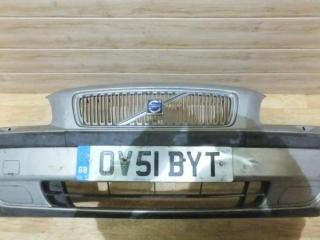 бампер передний Volvo V70 2 поколение 2001, серебро, 9484239