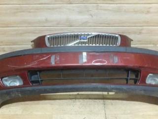 бампер передний Volvo V70 2 поколение 2003, бордовый, 9484239