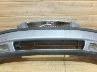 бампер передний Volvo V70 2 поколение 2003, серебро, 9484239