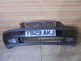 бампер передний Volvo V70 2 поколение 2003, зеленый, 9484239