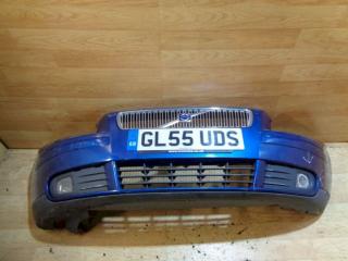 бампер передний Volvo V50 1 поколение 2005, синий, 39991834