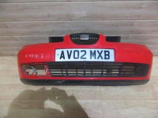 бампер передний SEAT Ibiza 3 поколение 2004, красный, 6L0807217DR