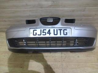 бампер передний SEAT Ibiza 3 поколение 2003, серебро