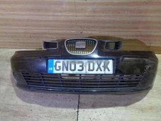бампер передний SEAT Ibiza 3 поколение 2005, черный, 6L0807217DR