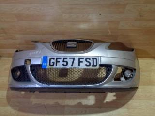 бампер передний SEAT Altea 1 поколение 2007, серебро, 5P0807217M