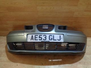 бампер передний SEAT Ibiza 3 поколение 2002, серый, 6L0807221