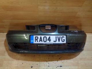 бампер передний SEAT Ibiza 3 поколение 2003, серый, 6L0807221