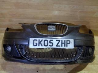 бампер передний SEAT Altea 1 поколение 2006, черный, 5P0807217M