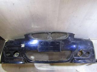 бампер передний BMW 5 серия E60/E61 (2002 - 2007), синий, 51110149246