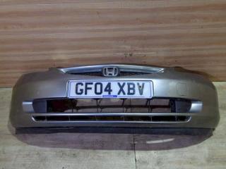 бампер передний Honda Jazz 1 поколение 2003, серебро, 71101SAA000ZA