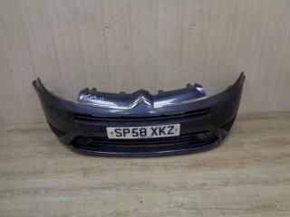 бампер передний Citroen C4 Grand Picasso 1 поколение (2006 - 2013), серый, 9654196177