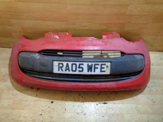 бампер передний Citroen C1 1 поколение 2006, красный, 7401CT
