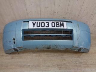 бампер передний Citroen Berlingo 1 поколение (M59) [рестайлинг] 2004, голубой, 9643802277