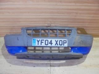 бампер передний Fiat Doblo 1 поколение 223 (2000 - 2005), синий, 735317674