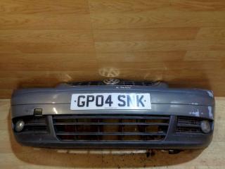 бампер передний Volkswagen Touran 1 поколение 2005, серый, 1T0807221