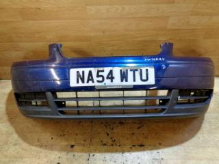 бампер передний Volkswagen Touran 1 поколение 2005, синий, 1T0807221