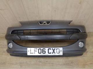 бампер передний Peugeot 1007 1 поколение 2007, серый, 7401GK