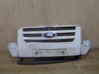 бампер передний Ford Transit 7 поколение (2006 - 2013), белый, 1709131
