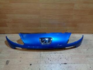 бампер передний Peugeot 1007 1 поколение 2006, синий, 7401GK