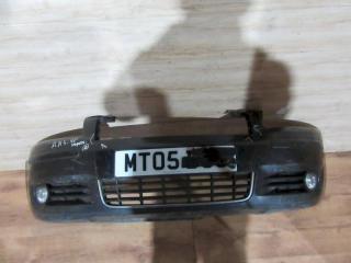 бампер передний Audi A3 8P 2005, черный, 8P3807437