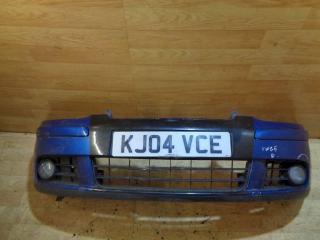 бампер передний Volkswagen Golf 5 поколение 2006, синий, 1K0807217GRU
