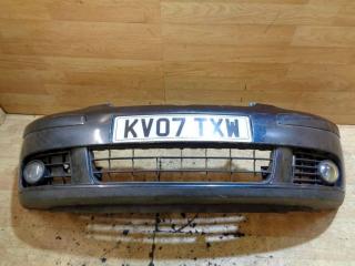 бампер передний Volkswagen Golf 5 поколение 2006, серый, 1K0807217