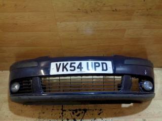 бампер передний Volkswagen Golf 5 поколение 2006, синий, 1K0807217