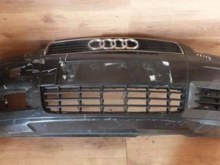 бампер передний Audi A3 8P 2004, черный, 8P3807437