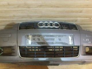бампер передний Audi A3 8P 2004, серый, 8P3807437