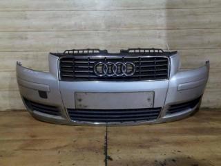 бампер передний Audi A3 8P 2004, серебро, 8P3807437