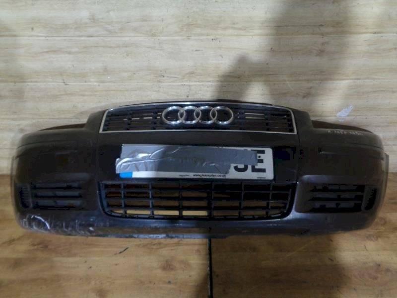 бампер передний Audi A3 8P 2004, черный, 8P3807437 - фото №1