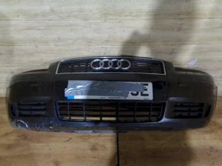 бампер передний Audi A3 8P 2004, черный, 8P3807437