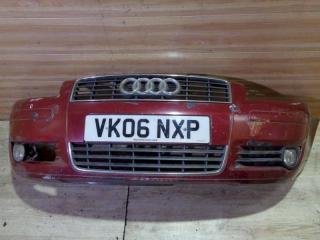 бампер передний Audi A3 8P 2004, бордовый, 8P3807437