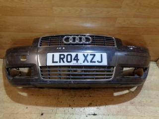 бампер передний Audi A3 8P 2004, черный, 8P3807437