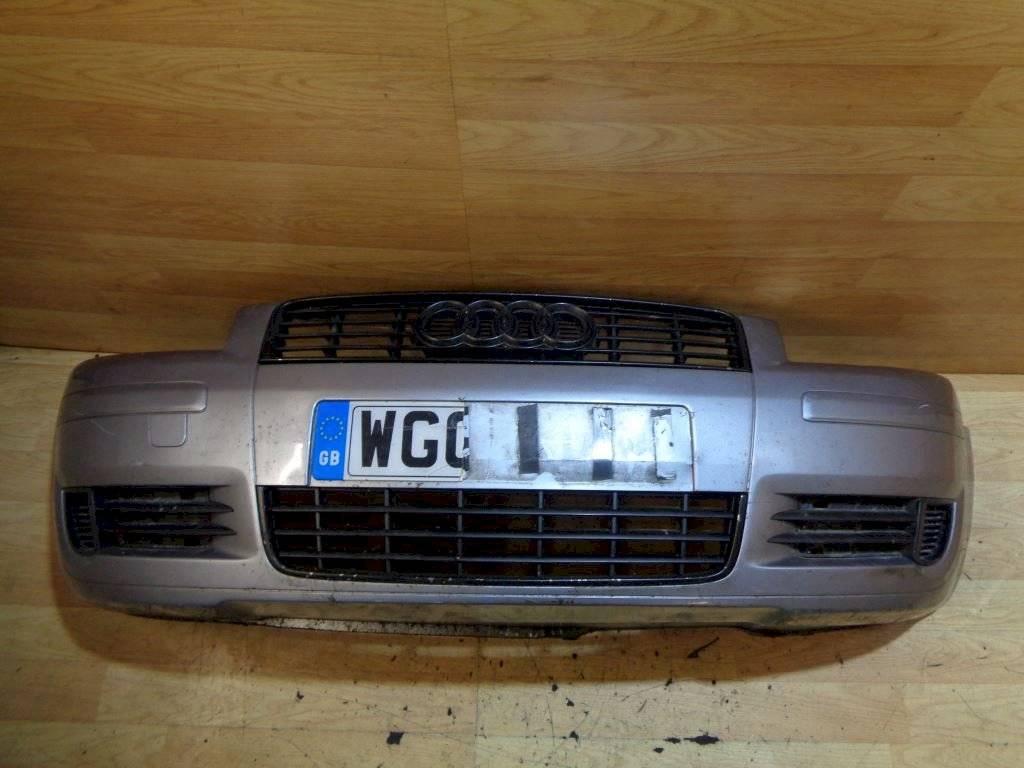 бампер передний Audi A3 8P 2004, серый, 8P3807437 - фото №1